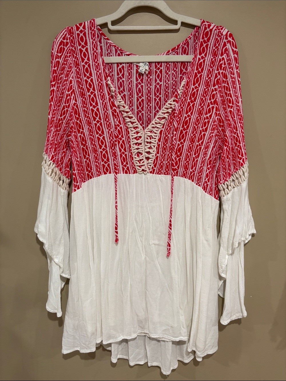 Umgee boho bell sleeve dress